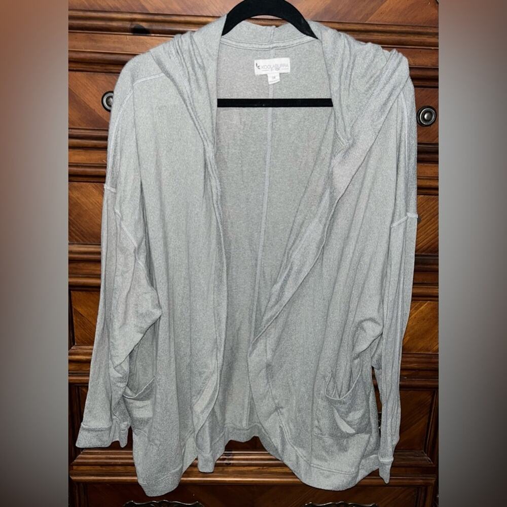 Koolaburra by UGG Marshmallow Jersey Hooded Cardigan